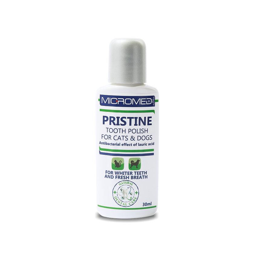 Micromed Vet – Ag+銀離子刷牙液 Pristine Tooth Polish (30ml) – 貓神星寵物商店